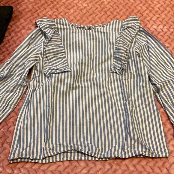 Blue and white stripe top - Picture 2 of 2